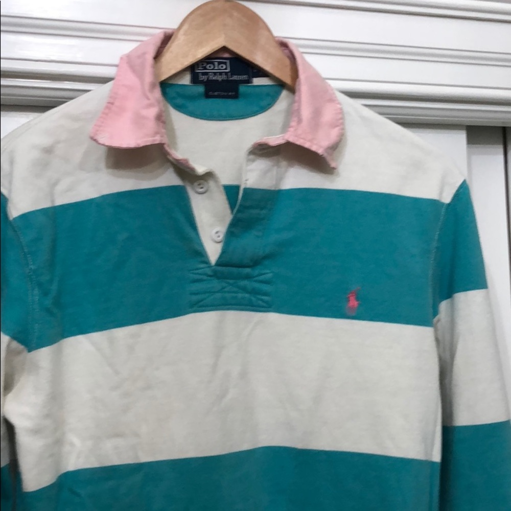 Long sleeve collared T-shirt polo Ralph Lauren